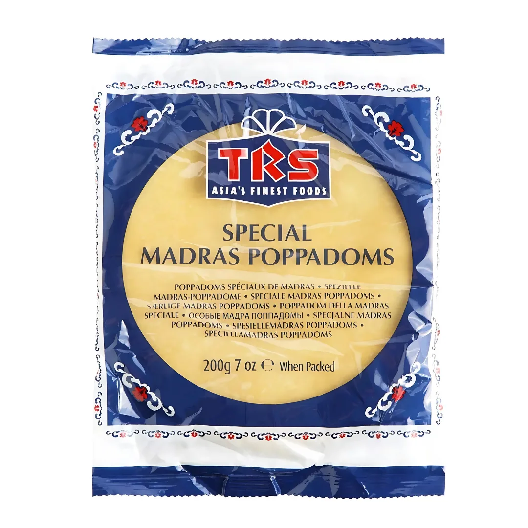 TRS Pappadoms Madras 200g
