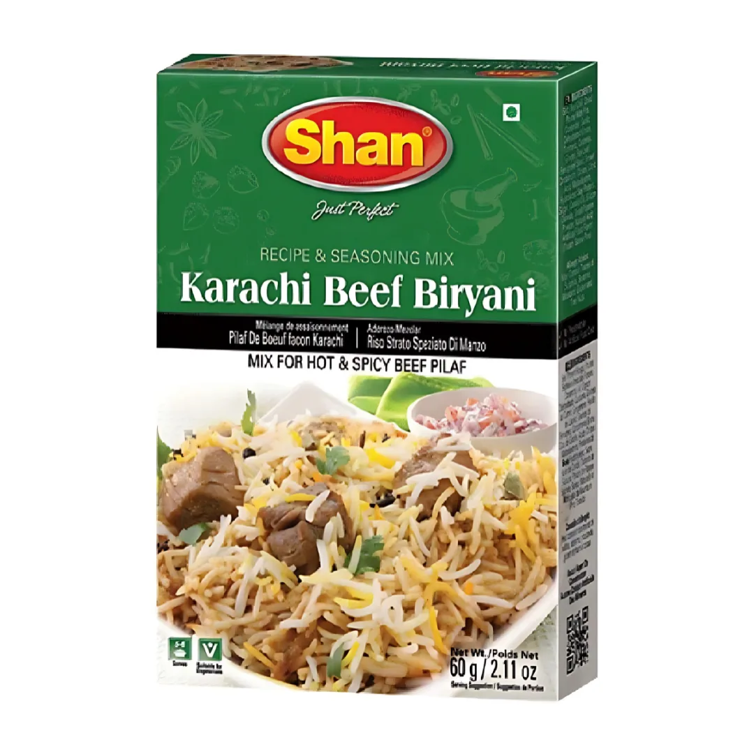Shan Karachi Beef Biryani Masala 60g