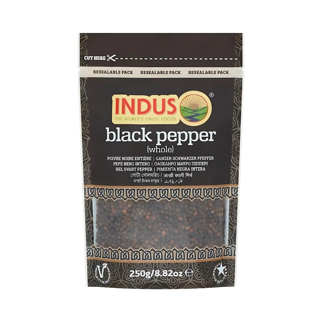 Indus Black Pepper Whole 50g