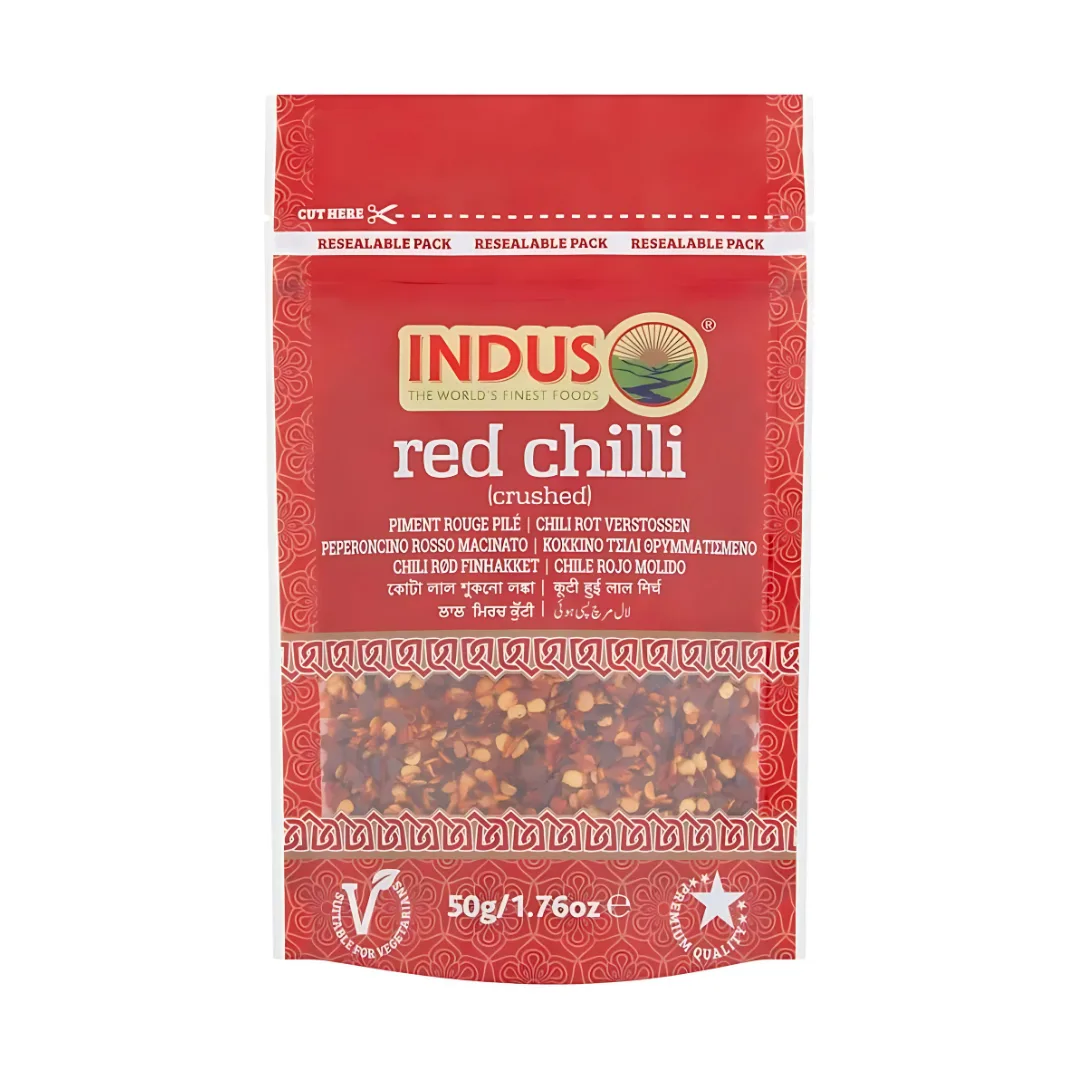 Indus Red Chilli Crushed 650g