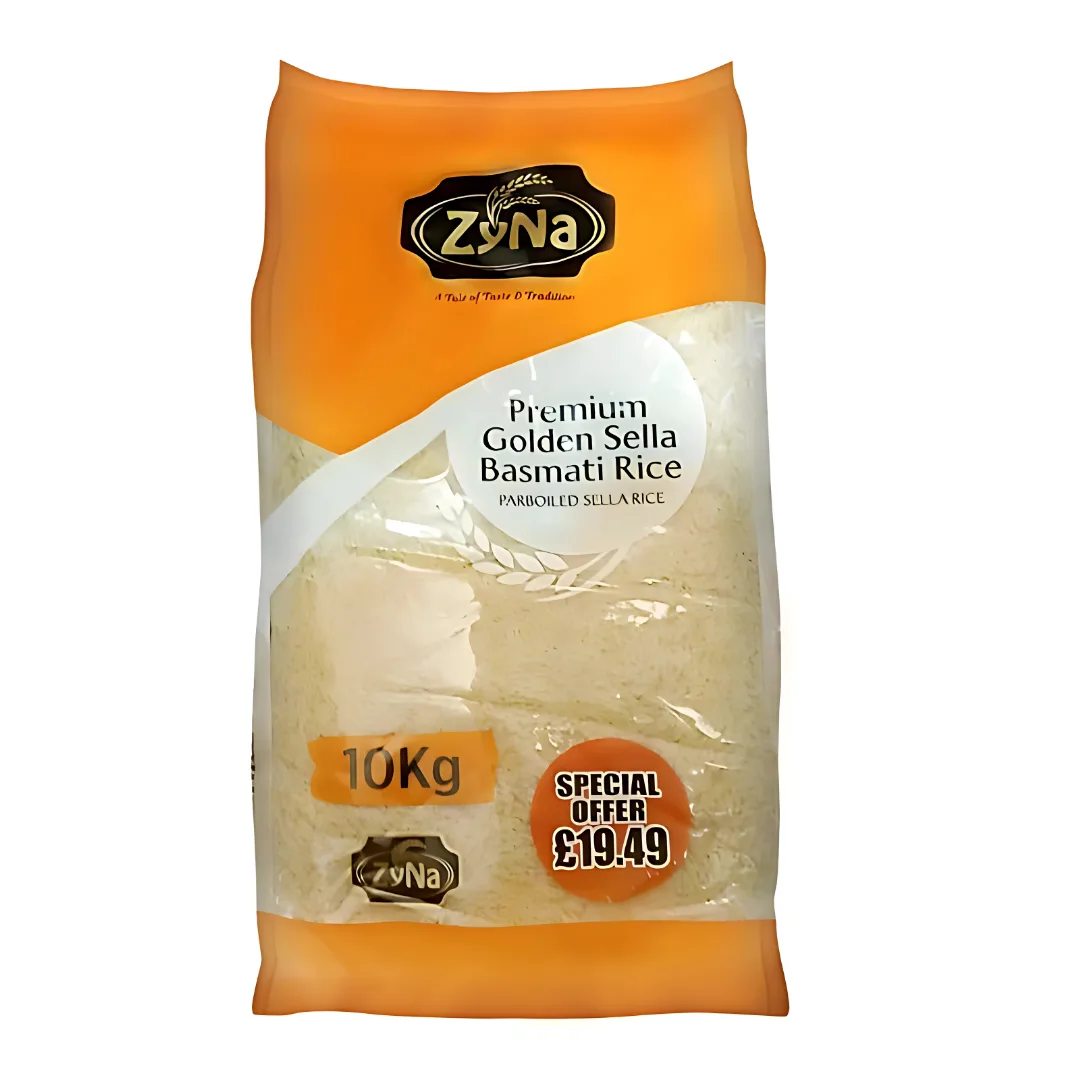Zyna Premium Golden Sella Basmati Rice 10kg