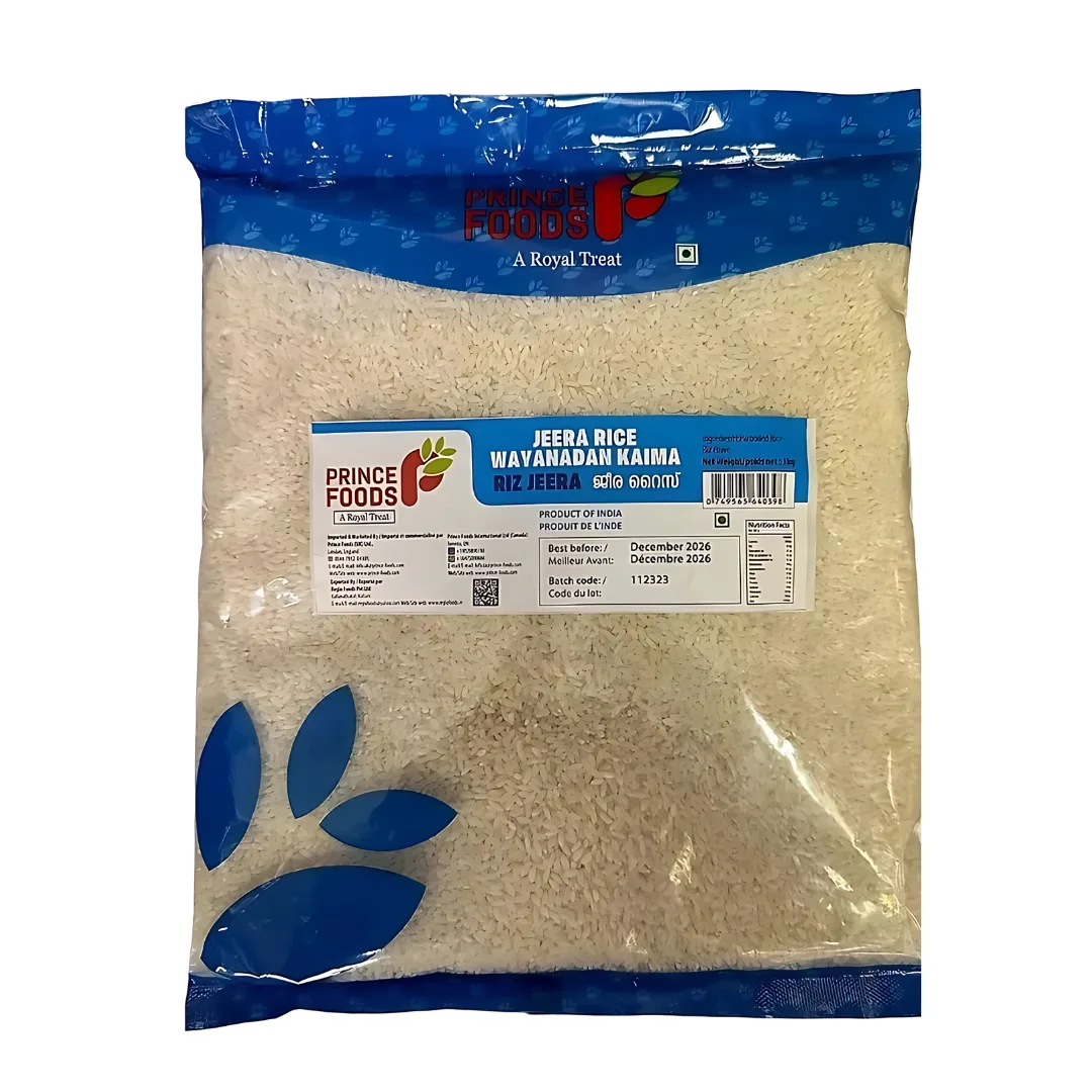Prince Foods Jeerakasala Wayanad Kaima Rice 1kg