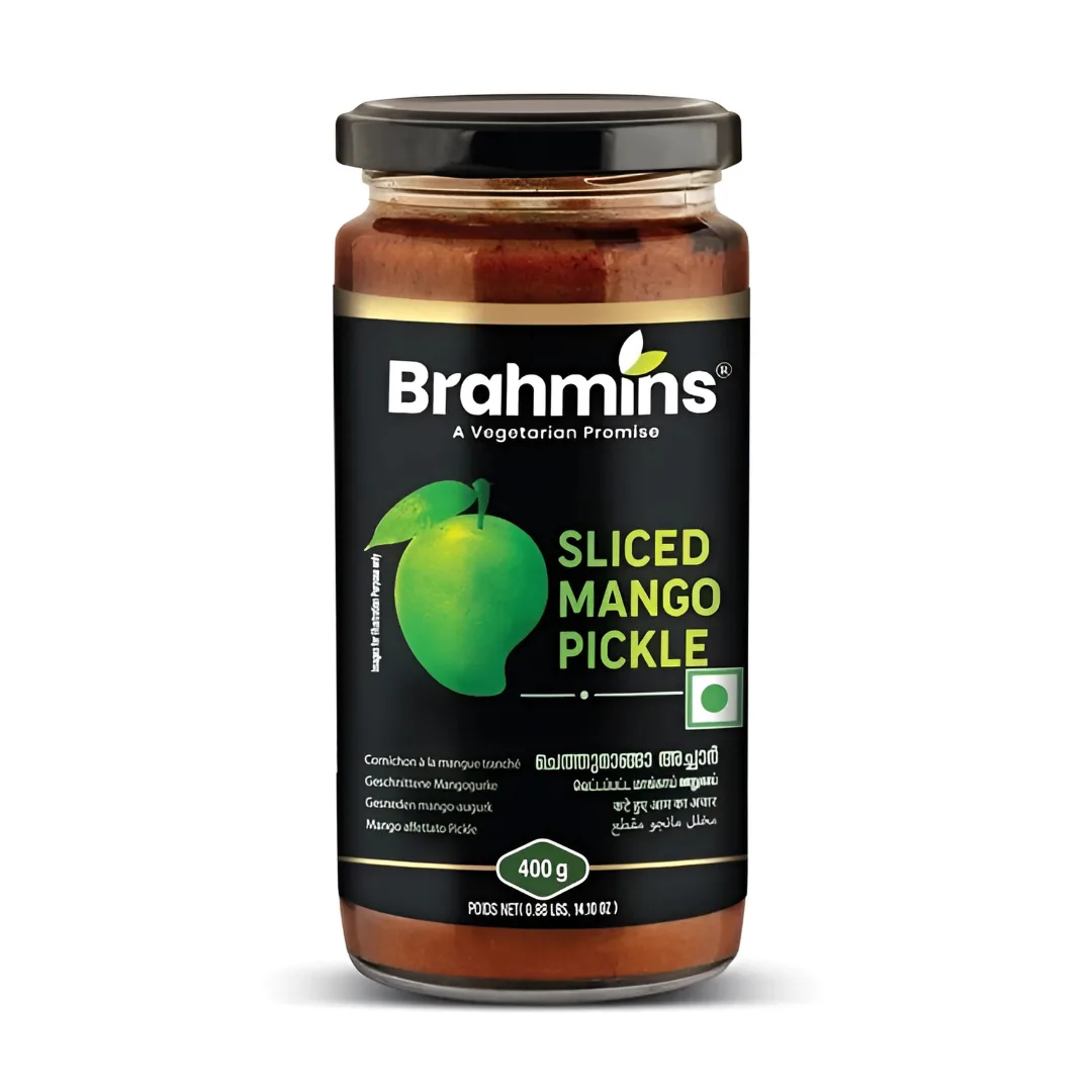 Brahmins Sliced Mango Pickle 400g
