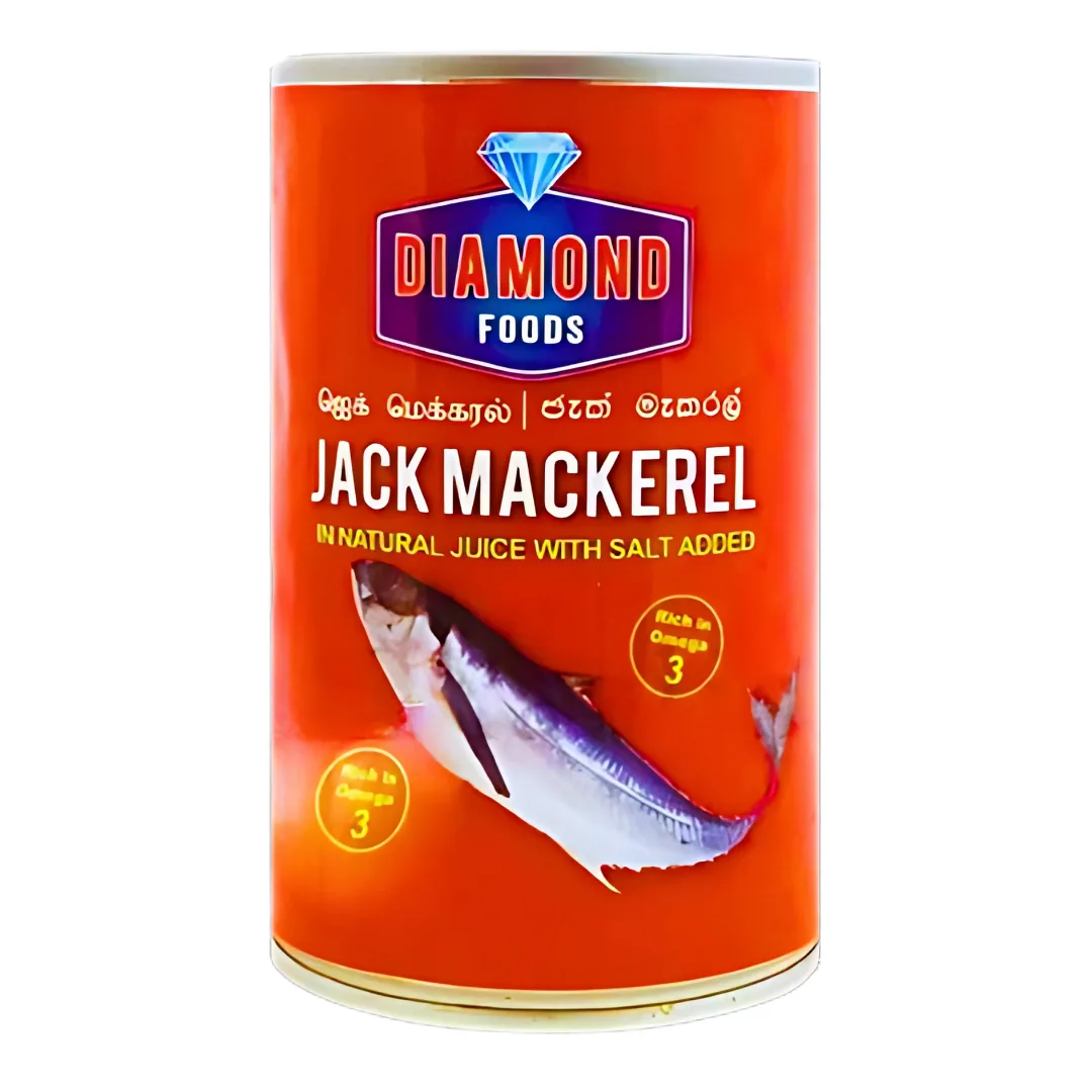 Diamond Foods Jack Mackerel in Natural Juice with Salt added 425g 2 FOR £3.49
