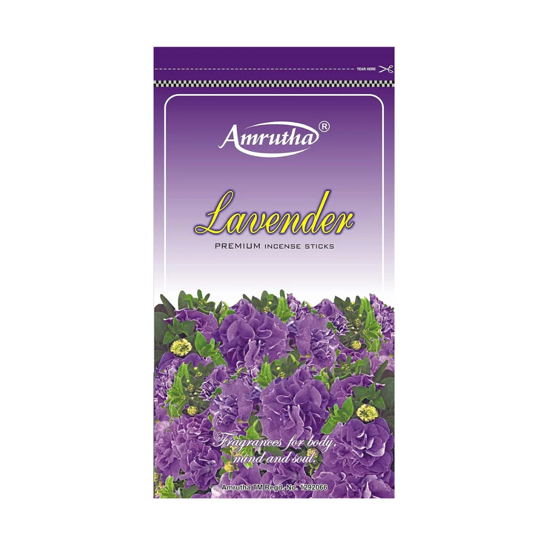 Amritha Lavender Incense Sticks 30g