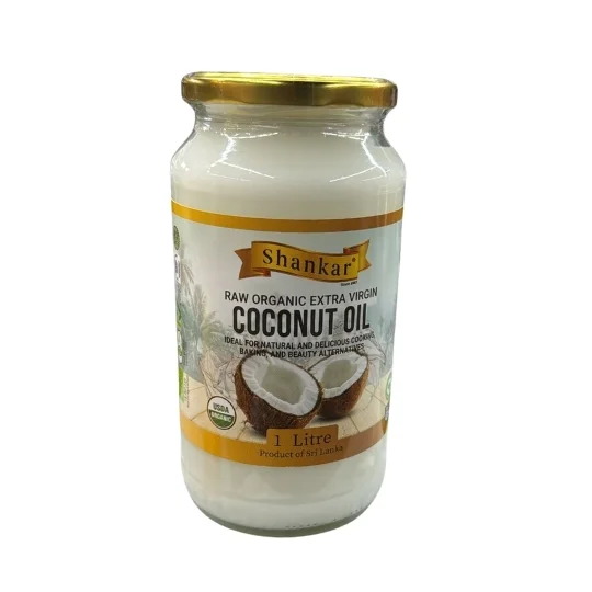 Shankar raw organic extra virigin coconut oil 1L