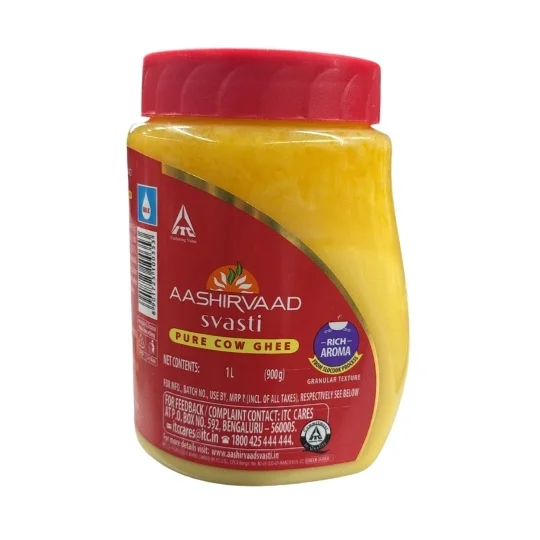 Aashirvaad svasti pure cow ghee 1L