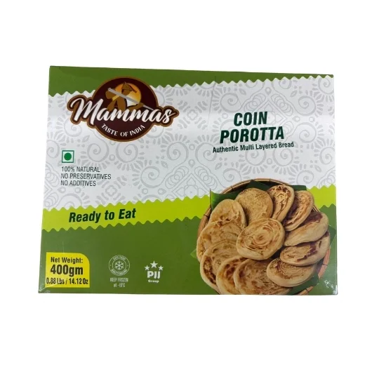 Mammas frozen coin porotta