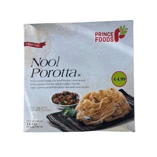 Prince foods frozen nool porotta