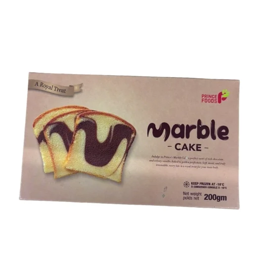 Prince Foods frozen marble cake