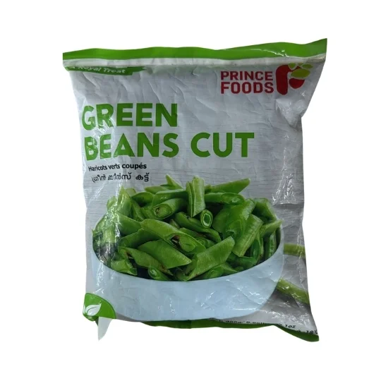 Prince Foods frozen green beans cut