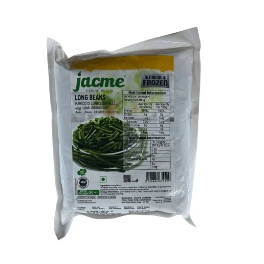 Jacme frozen long beans cut