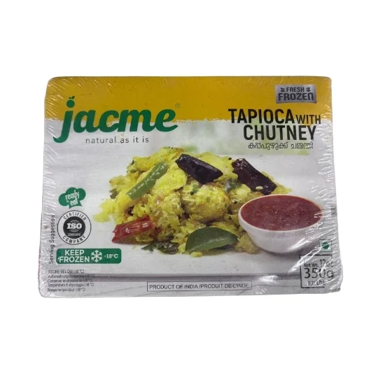 Jacme frozen Tapioca with chutney