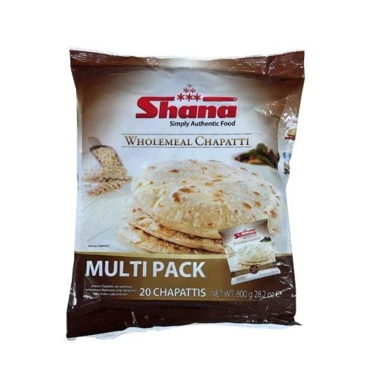 Shana frozen wholemeal chapatti