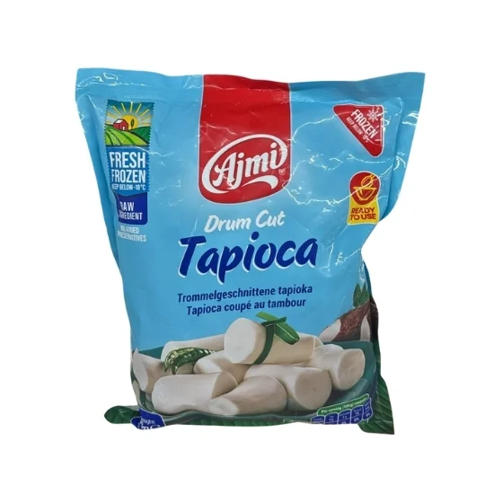 Ajmi frozen drum cut tapioca