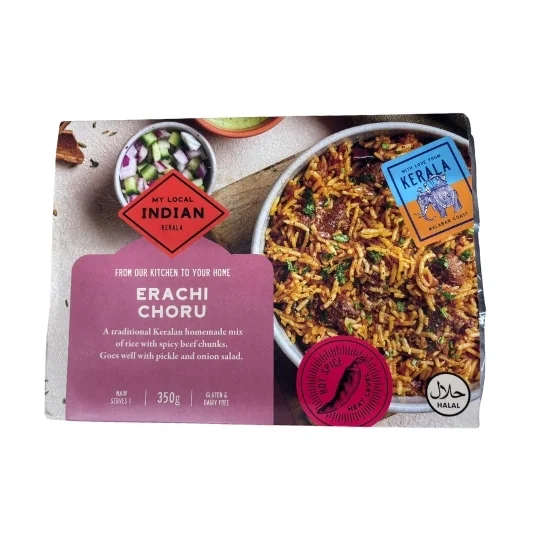 My local Indian Kerala frozen erachi choru