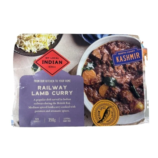 My local Indian Kerala frozen railway lamb curry