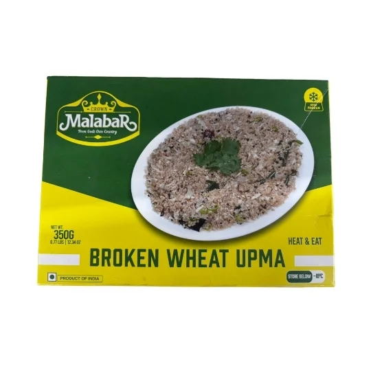 Crown malabar frozen broken wheat upma