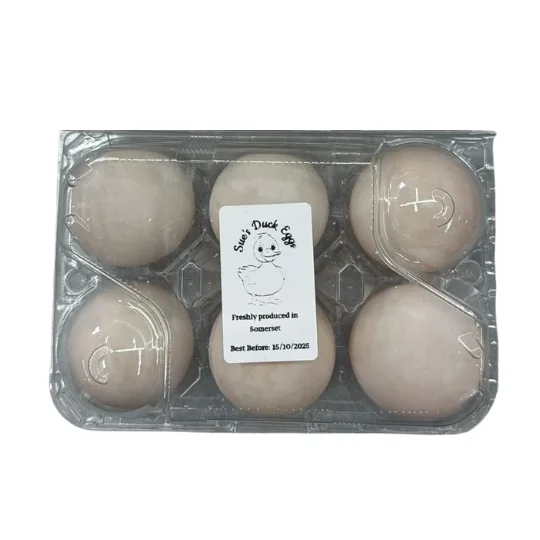Sue's 6pkt Duck eggs