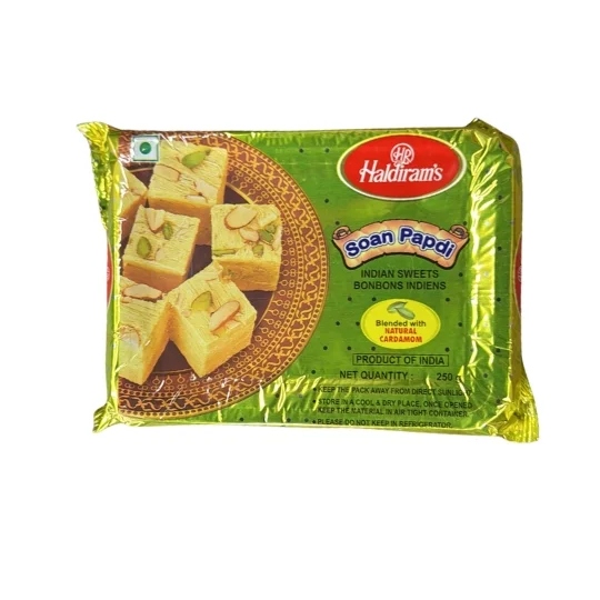 Haldiram's soan papdi blended with natural cardamom