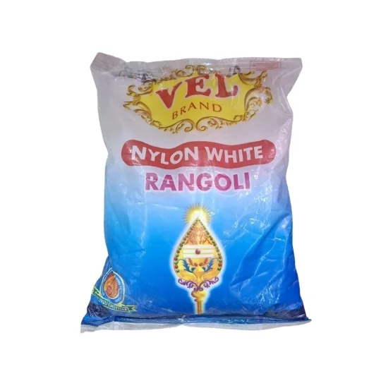 Vel Brand Nylon White Rangoli