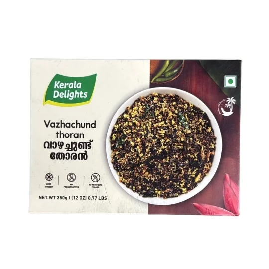 Kerala Delights Frozen Vazhachund Thoran - 350g