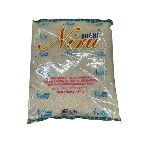 Niru Muthu Samba Rice Parboiled - 5kg
