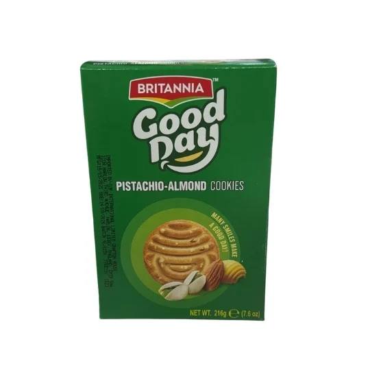 Britannia Good Day Pistachio Almond - 216g