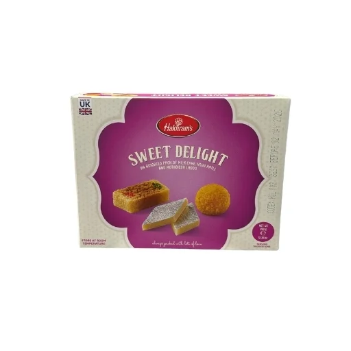 Haldiram's Sweet Delight (Milk Cake / Kaju Katli / Laddu) 250g