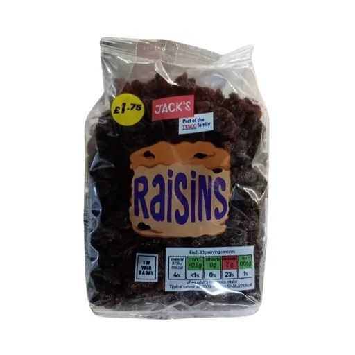 Jack's Raisins