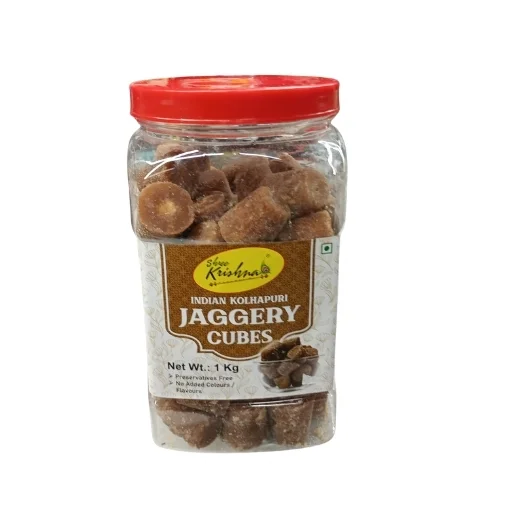 Shree Krishna Indian Kolha puri Jaggery Cubes 1kg